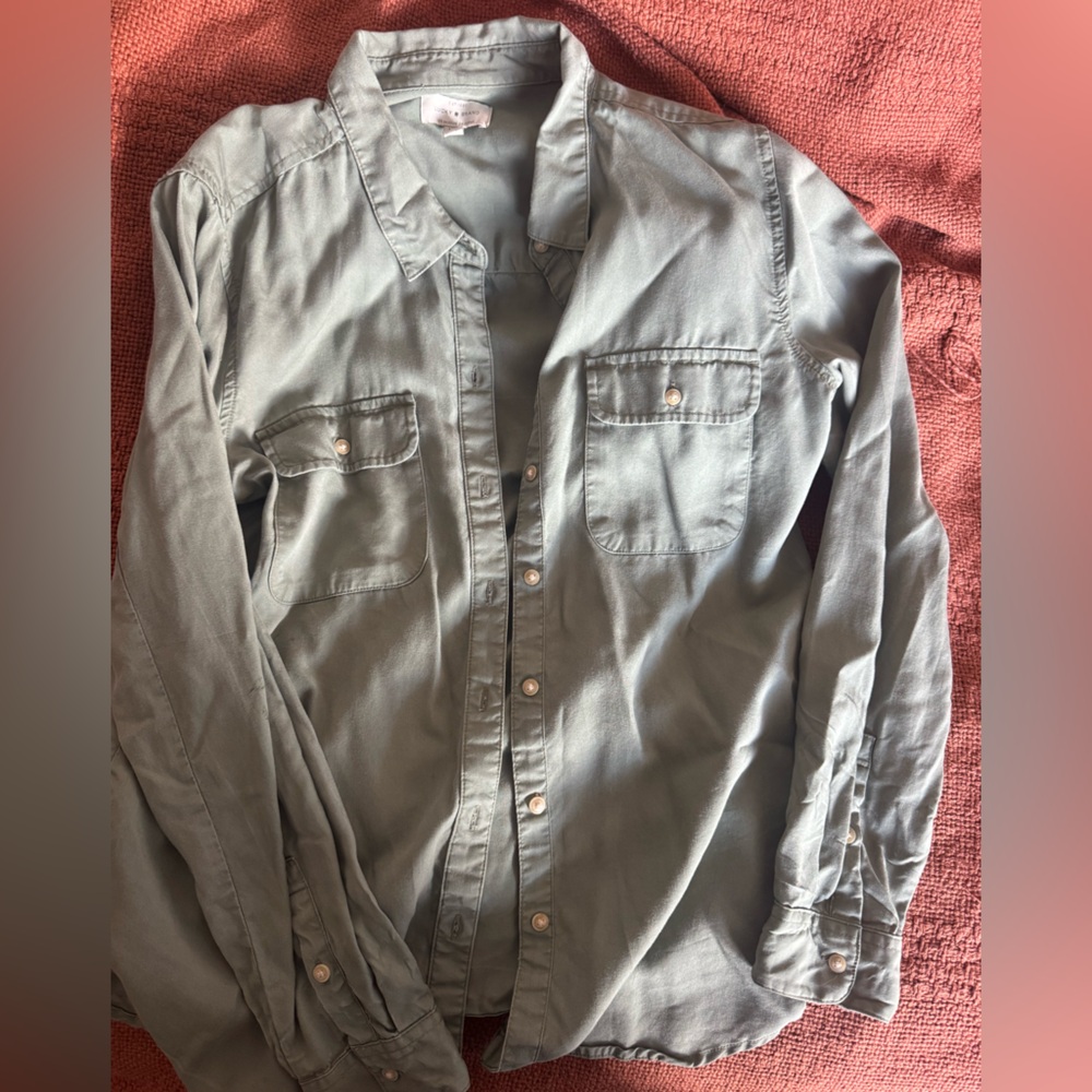Lucky Brand Sage Green Shirt
